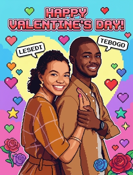 Valentine's Day greeting card